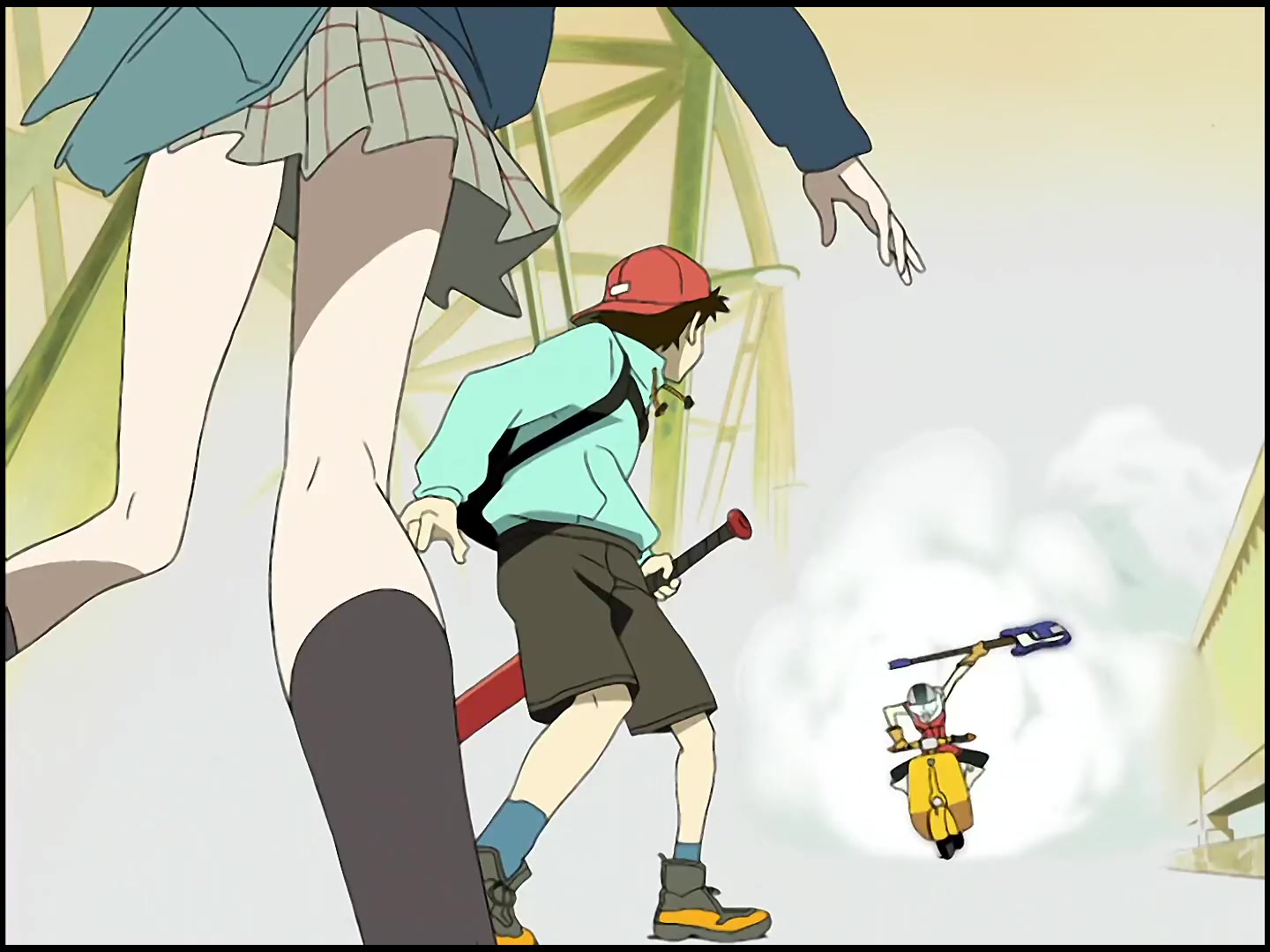 [Tsukyio Editing Resources] FLCL (Episode 1) Raw Clips (59) (tsukyio.com).mp4